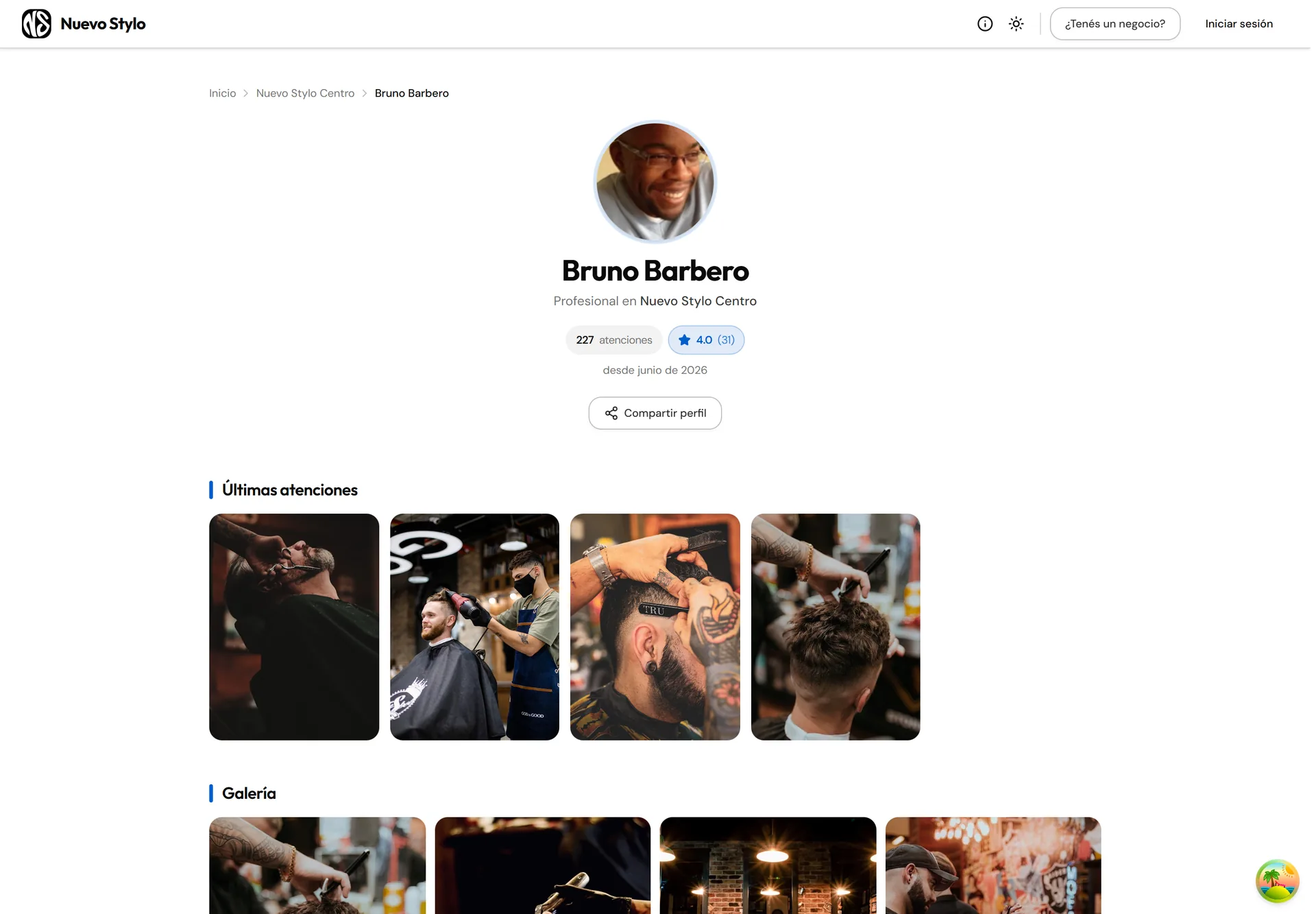 Nuevo Stylo App — 4/20