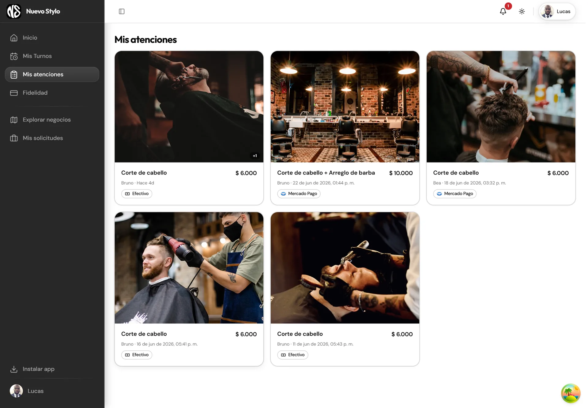 Nuevo Stylo App — 6/20