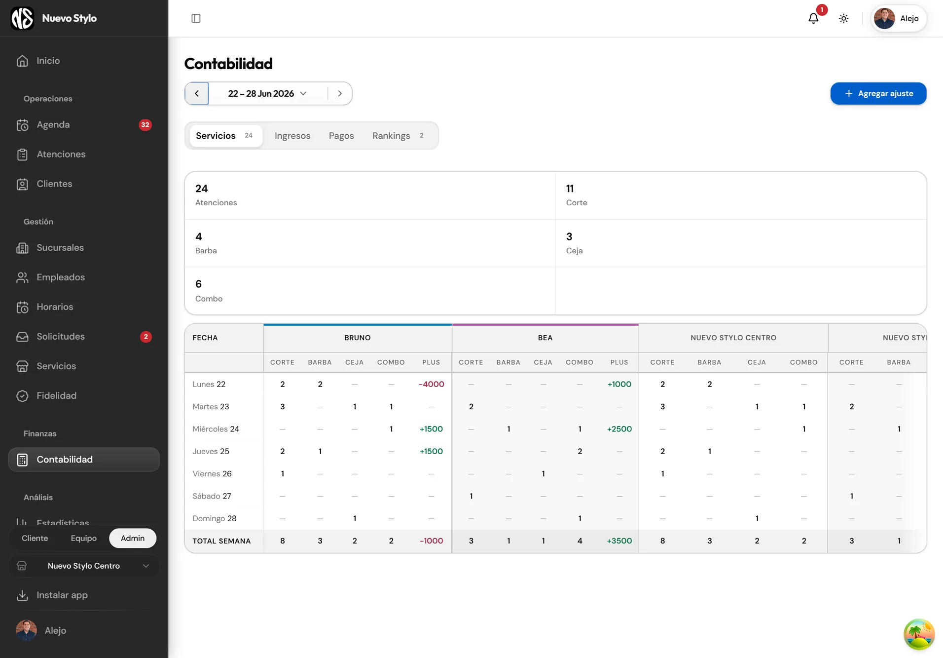 Nuevo Stylo App — 16/20